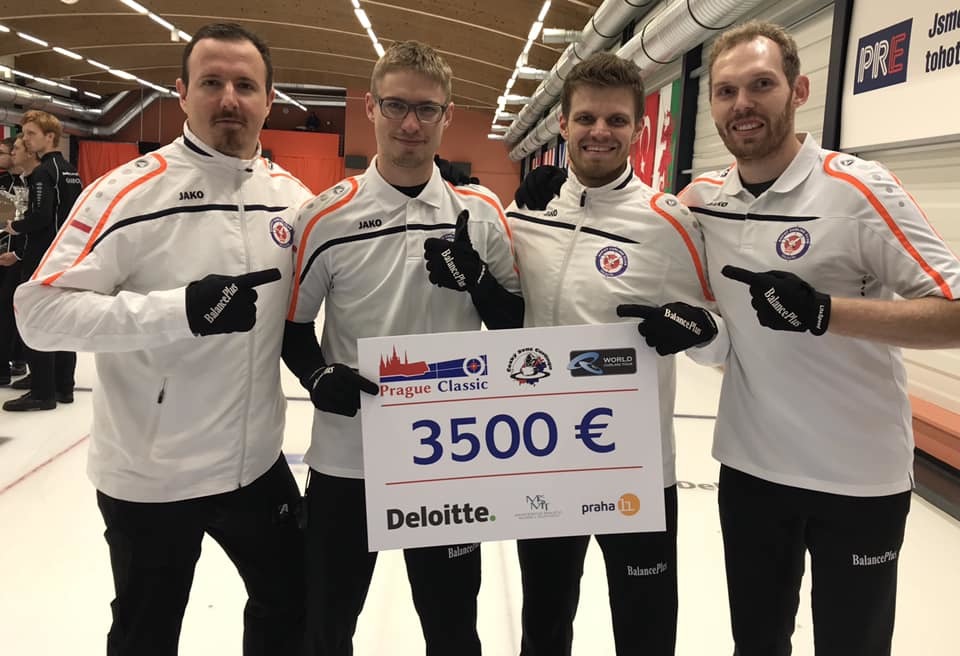 Sopot Curling Team - Jasiecki podczas Prague Classic 2018