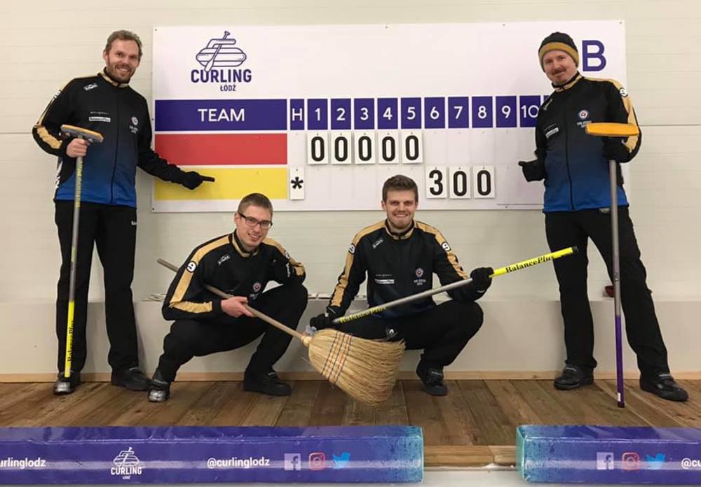 Mistrzowie PLC, Sopot Curling Team. Fot. Curling Łódź